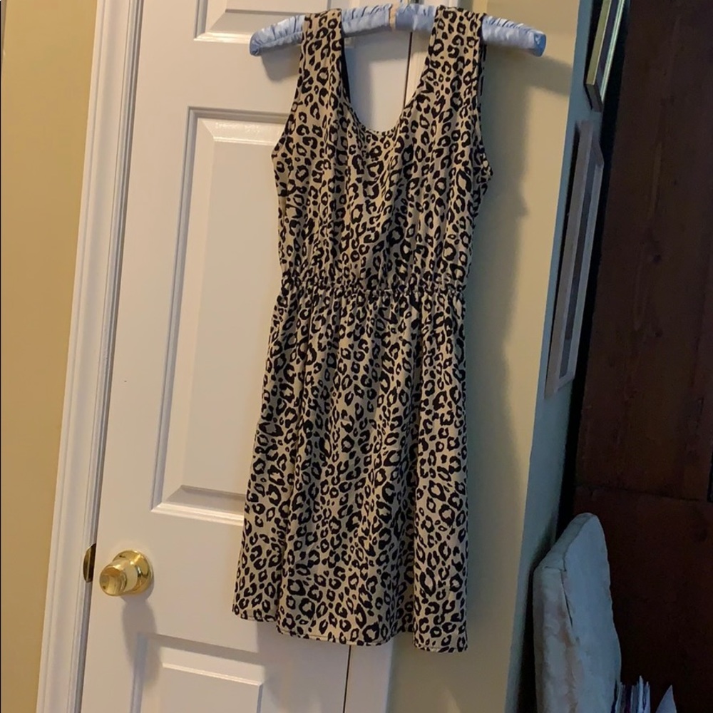 Cheetah Print Dress
